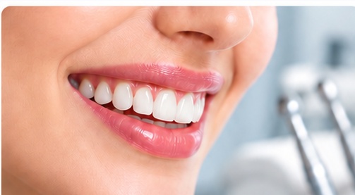 Healthy confident smile